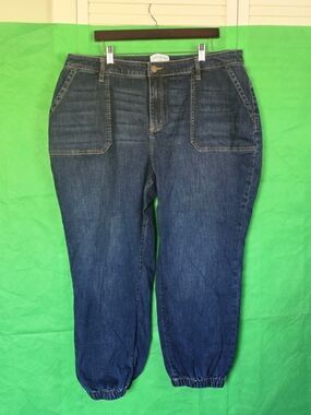 Lane Bryant Flex Magic Waistband Boyfriend Jeans 20 Mid‑Rise Signature Fit